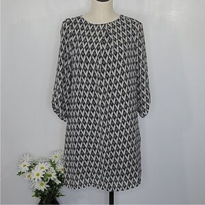 H&M Geometric Print Dress SZ 6